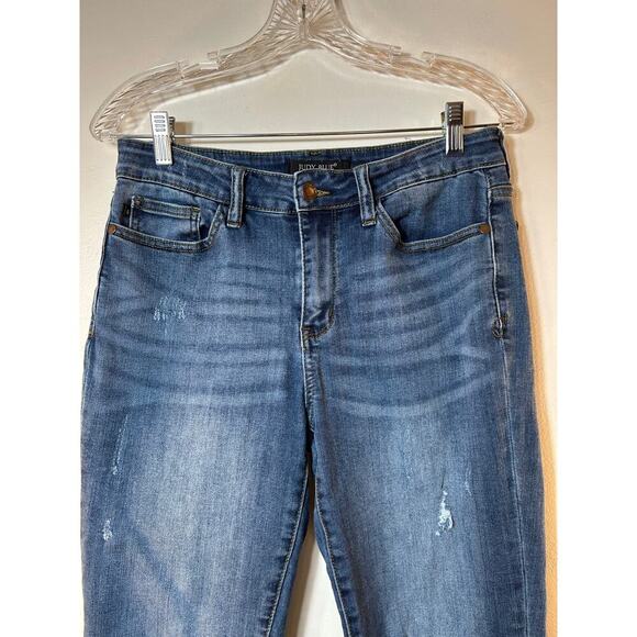 JUDY BLUE Women’s Distressed Relaxed Fit Jeans / Size: 30 - Picture 5 of 10